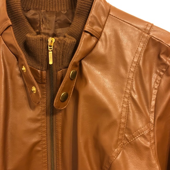 Faux Leather Jacket - Picture 3 of 3